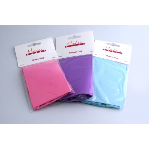 Shower Cap Pvc Asstd Colours