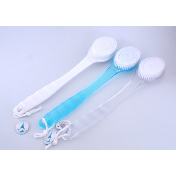 Bath Brush Asstd Transparent