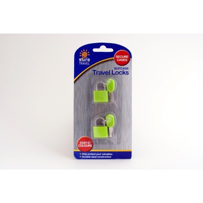 Travel Case Lock 2 Pack
