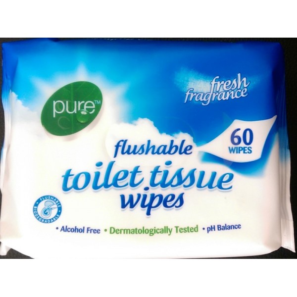 Pure Wipes - Toilet Tissue