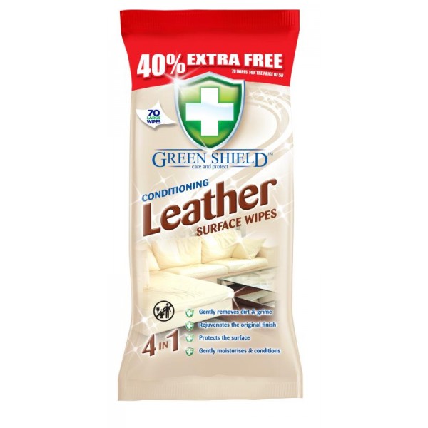 Greenshield Wipes -  Leather