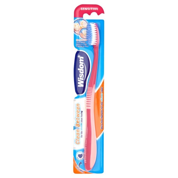 Wisdom - Clean Between Sensitive Toothbrush