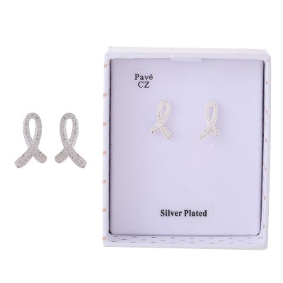 Kiss Pave Looped Earrings (3)