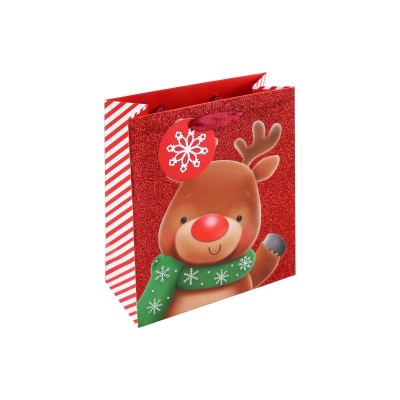Rudolph Glitter Medium Bag  (12)