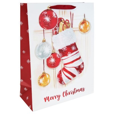 Stocking White Kraft Xl Bag  (12)