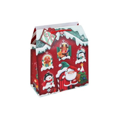 Santa's Grotto Medium Gift Bag  (12)