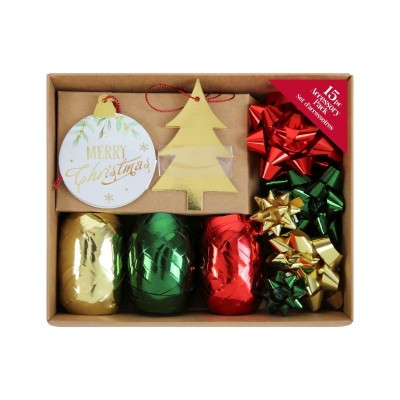 15pc Trad Tag & Ribbon Acc Pack (12)