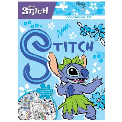 Stitch Colouring Set (12)