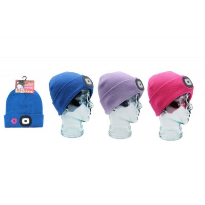 Hm Ladies Recharge Led Light (Asstd) Hat (12)