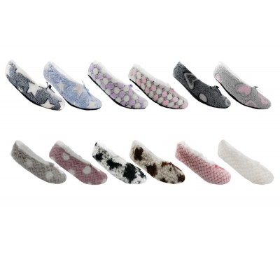 Ladies Snuggle Toes Slipperette (12)