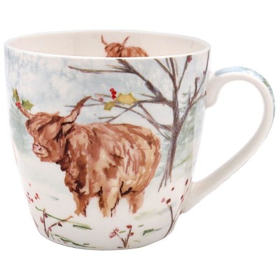 Highland Cow Mugs Set Of 2 (3)