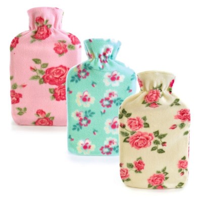 2ltr Flower - Fleece Cover Hwb (3 Asstd) (12)